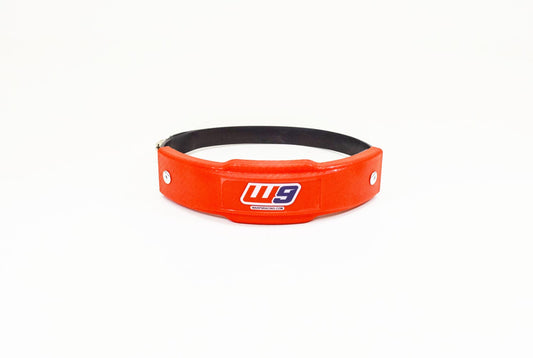 Exhaust slider for dirt bikes — red — Warp 9
