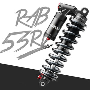 RFloXa RAB53RV rear shock for e-bikes — body and spring detail