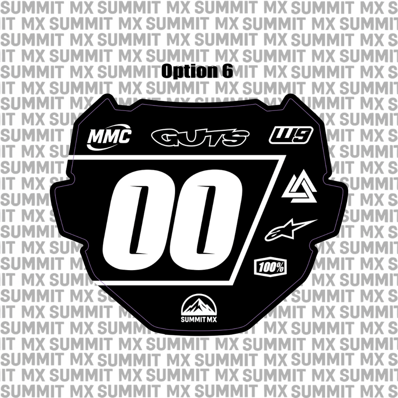 Rider Number and Font
