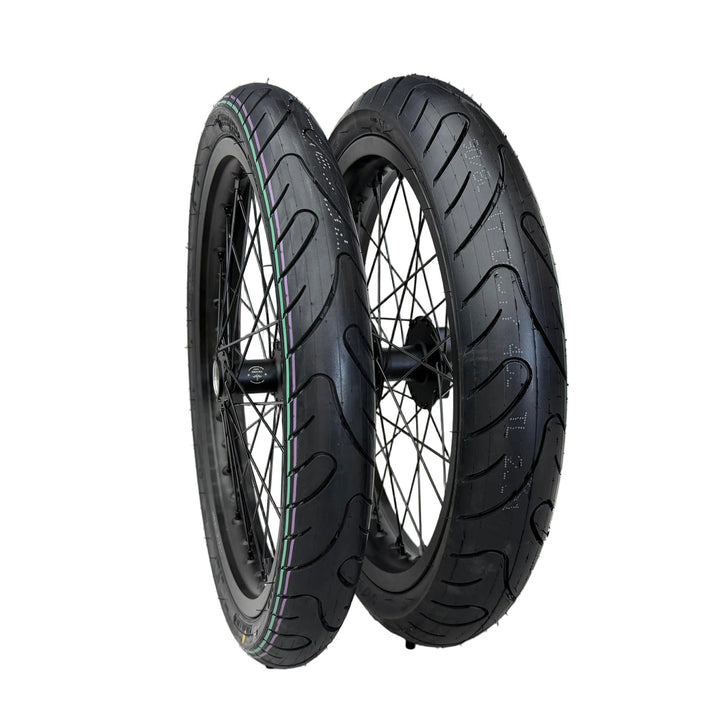 Talaria XXX CST Supermoto Wheel Set — front wheel view | ThrottleCo