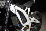 ShadowSlate black camo wrap for E-Ride Pro — air-release adhesive detail