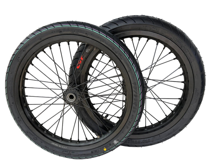 Talaria XXX CST Supermoto Wheel Set — front and rear wheels | ThrottleCo