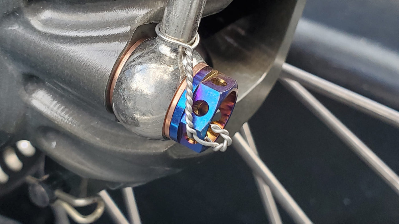 Warp 9 Titanium Banjo Brake Bolts