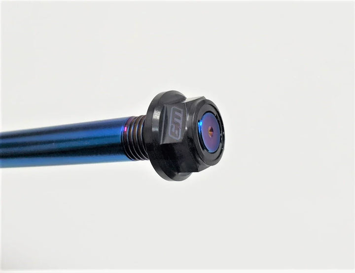 Warp 9 Titanium Swingarm Bolt with Nut for Surron Light Bee X — Fuji lock nut