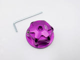 Altis Sigma aluminum steering cap nut — lightweight CNC upgrade