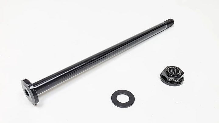 Warp 9 E-Ride Pro 10mm cryo 12.9 steel swingarm bolt — cryogenic hardened pivot hardware