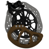 Prickly Disc Guard Fin for Surron — 250mm bronze anodized