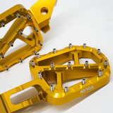 KyVex Billet Wide Foot Pegs - Ultra Bee Compatible