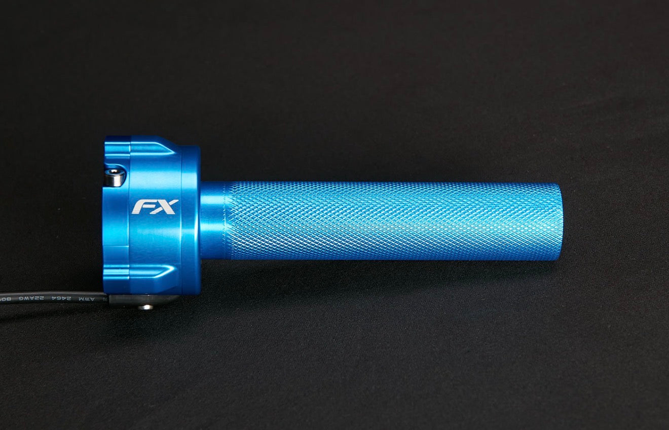 FX Throttle for electric dirt bikes — wiring connector detail