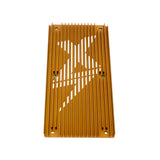 EBMX X-9000 Controller Heat Sink — top-down flat lay