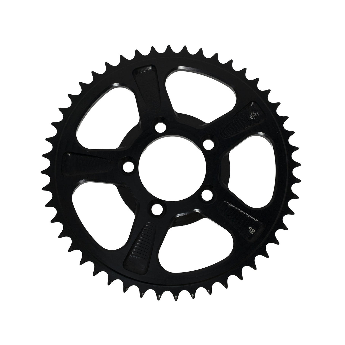 Prickly 48T rear sprocket for Surron LBX — tooth profile detail