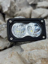 Rechargeable Baja V2 2500-lumen e-moto light with handlebar switch