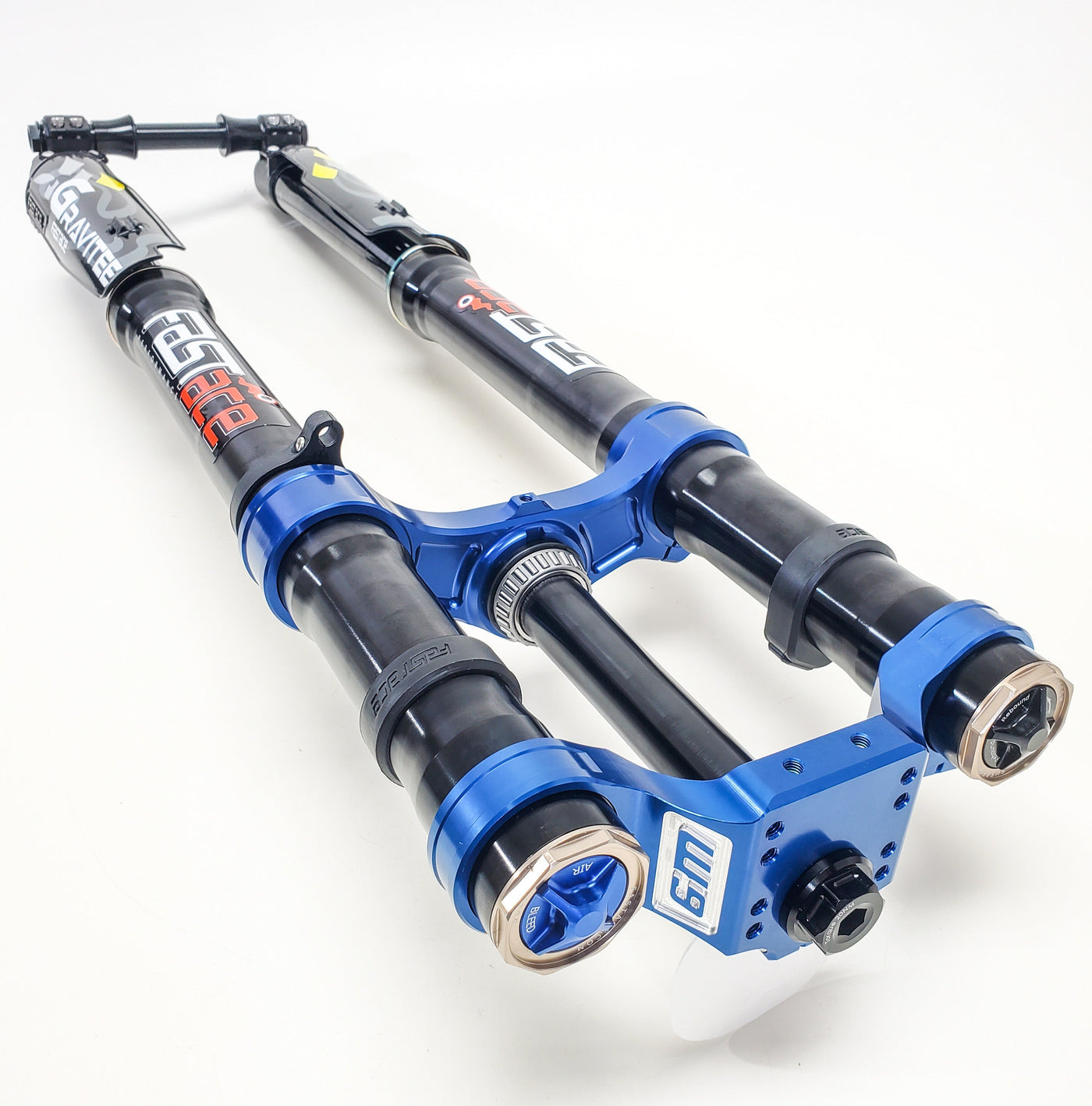 Warp 9 FastAce Suspension Bundle for Surron and Talaria — adjuster dial detail