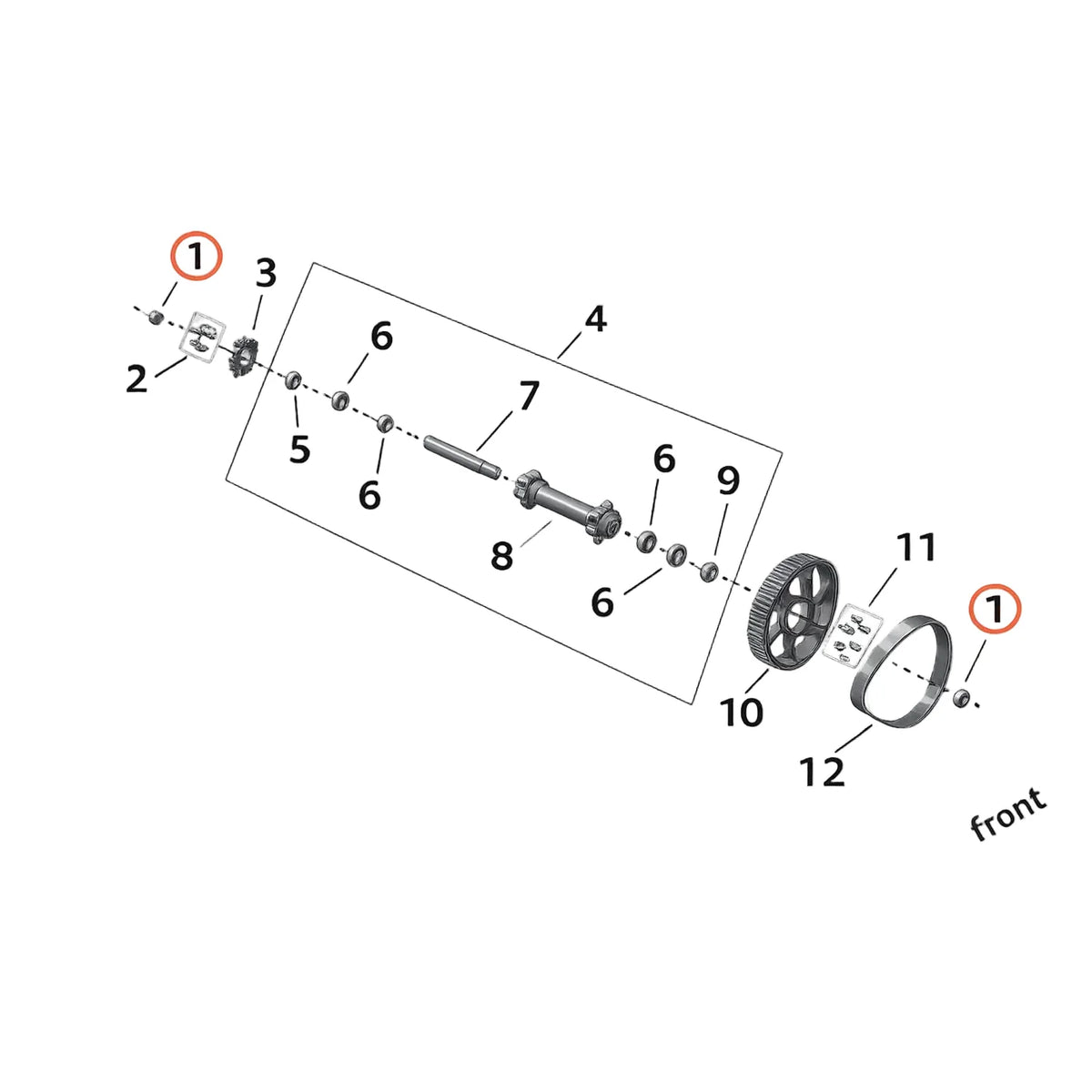 Surron Ultra Bee – Mid Shaft Bushing | OEM