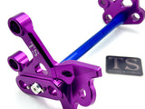 Custom CNC Aluminum Footpeg Bracket Assembly E-Ride Pro