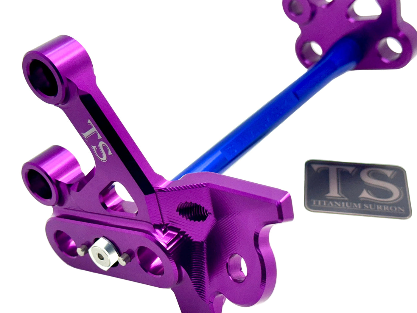 CNC Aluminum Footpeg Bracket Assembly – Surron LBX / Segway X160 X260