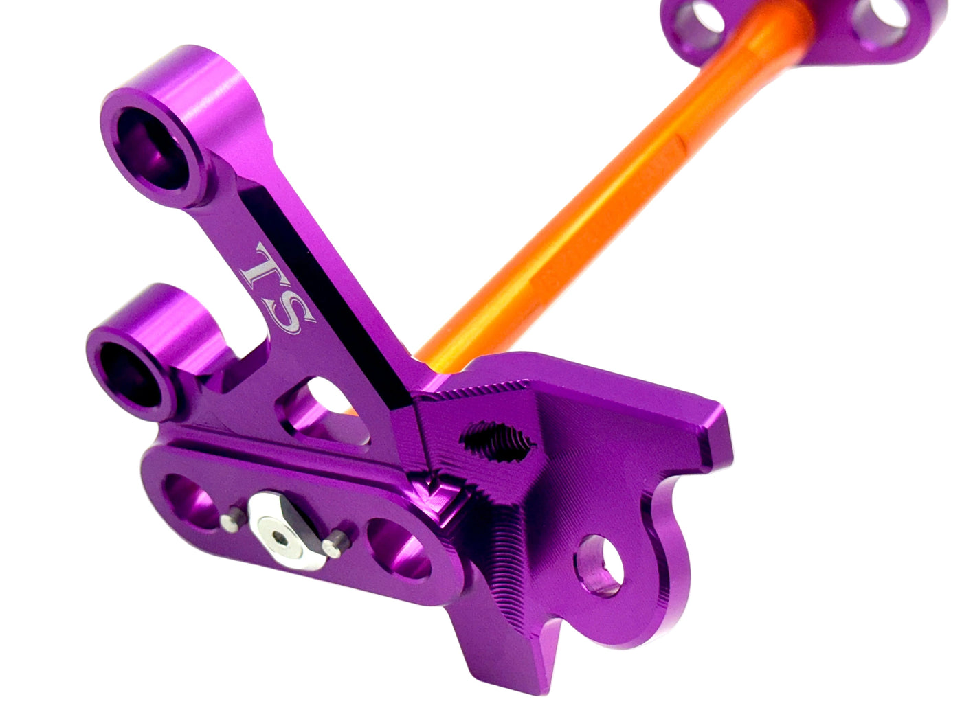 CNC Aluminum Footpeg Bracket Assembly – Surron LBX / Segway X160 X260