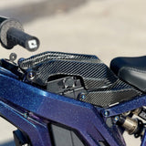 E-Ride Pro Carbon Fiber Battery Lid — underside mounting view