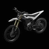 ReRode R1+ electric dirt bike — motor bay and drivetrain view