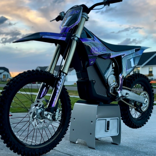 Stark Varg topographical MX graphics kit by Summit MX — kit design
