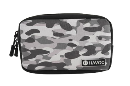 Havoc Bar Sack arctic camo colorway — stash bag for trail rides