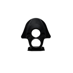 Prickly ignition switch cover for Surron Light Bee X — black anodized billet aluminum, clean OEM look