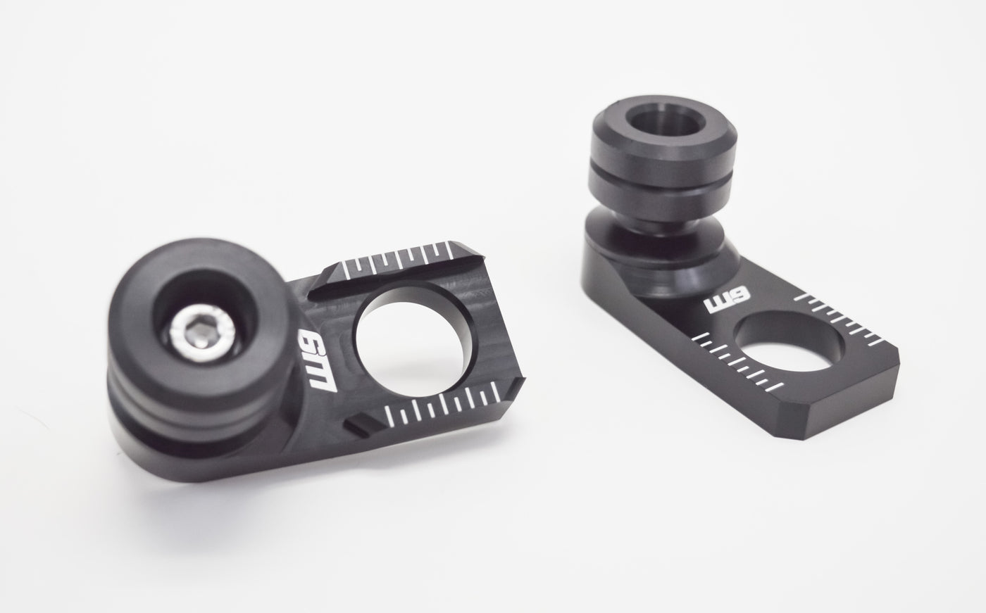 E-moto axle sliders — front — Warp 9