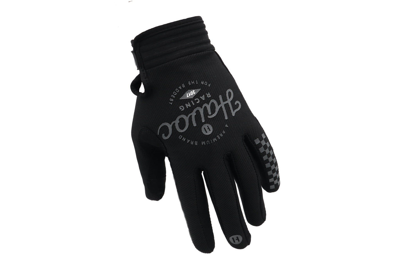 Havoc Moto Gloves black — palm protection and TPU knuckle guard for e-moto