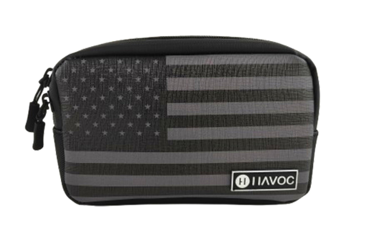 Havoc Bar Sack black flag colorway — mounted on Surron Light Bee X handlebar