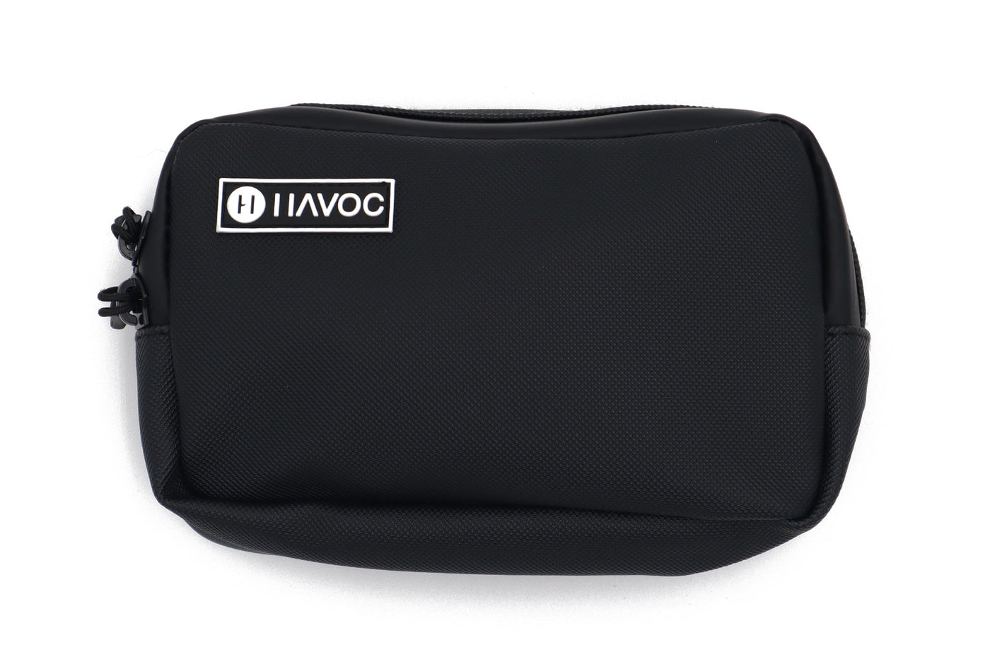 Havoc Bar Sack black colorway — compact moto handlebar bag