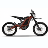 Surron Light Bee X solid color frame wrap by Summit MX — Burgundy