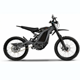 Surron Light Bee X solid color frame wrap by Summit MX — Charcoal