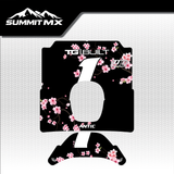 Cherry Blossom Decal for Antic Number Plate