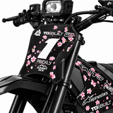 Cherry Blossom Decal for Yozma Number Plate