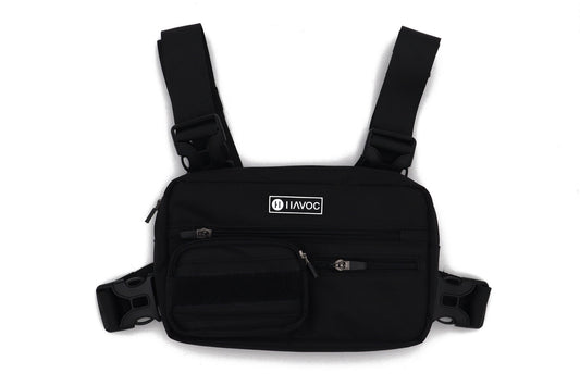 Havoc Chest Bag for Surron and Talaria riders — full pack view showing all colorways