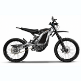 Surron Light Bee X solid color frame wrap by Summit MX — Chrome