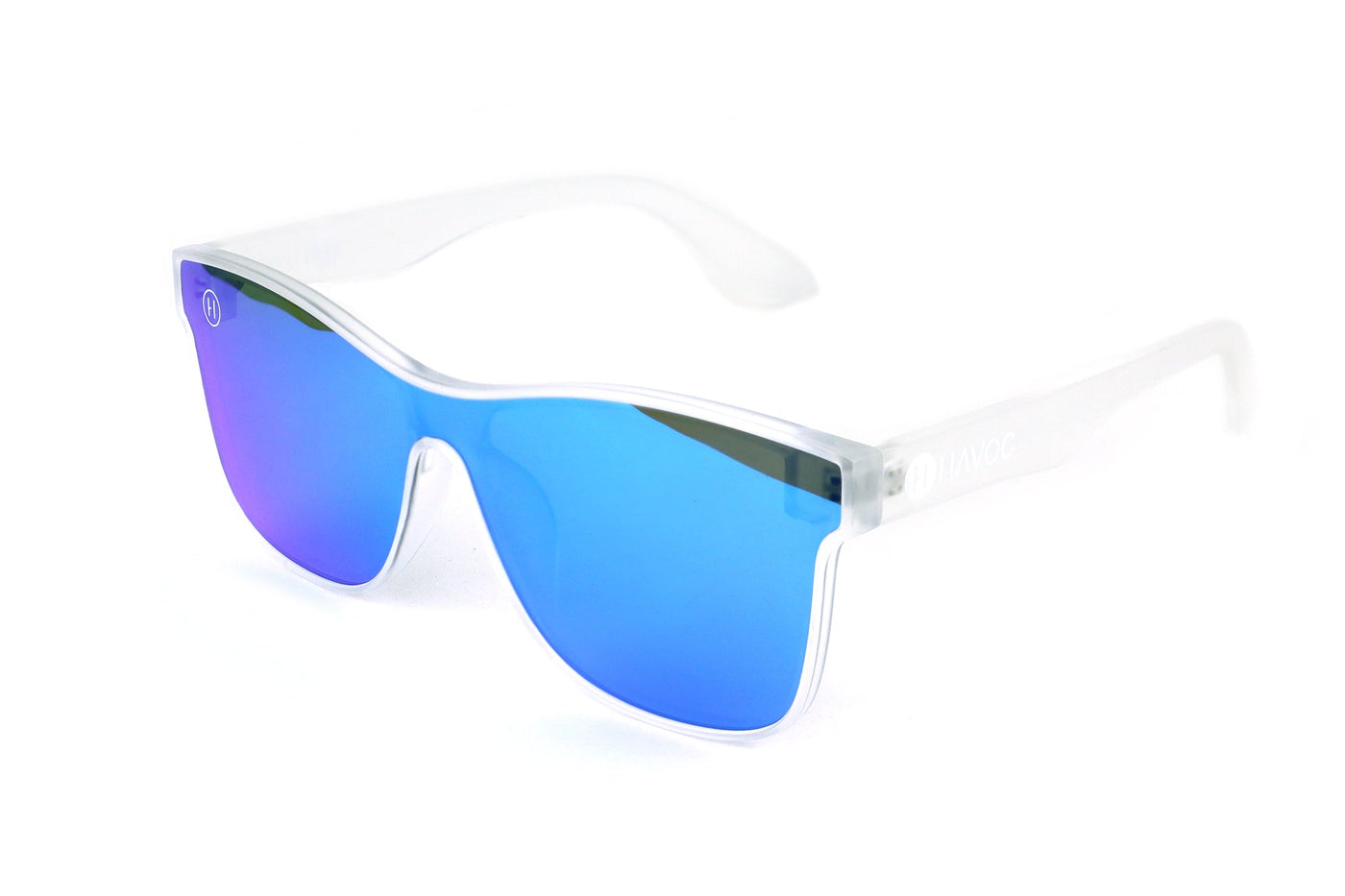 Havoc Flash Sunglasses cloud colorway — light lens tint for variable light riding