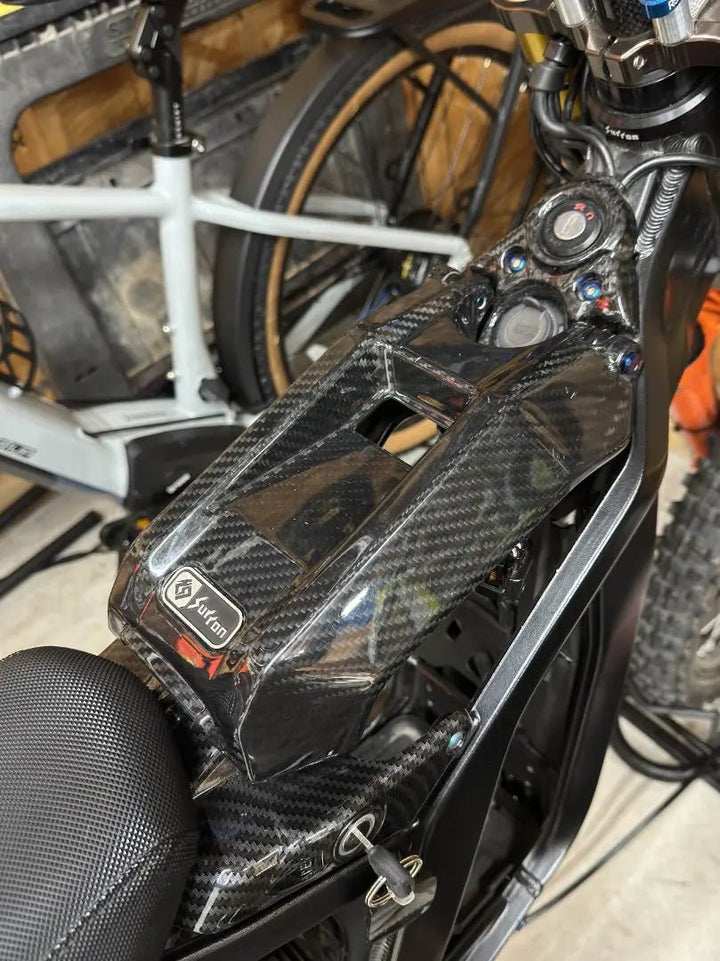 Surron Light Bee X carbon fiber wrap kit — full body coverage