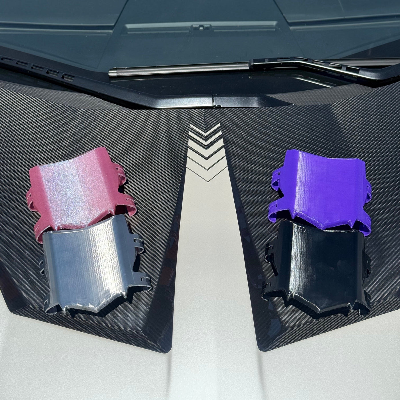 Motocutz style number plate for e-moto builds — mounting detail