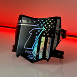 Stars & Stripes Decal for Motocutz Number Plate