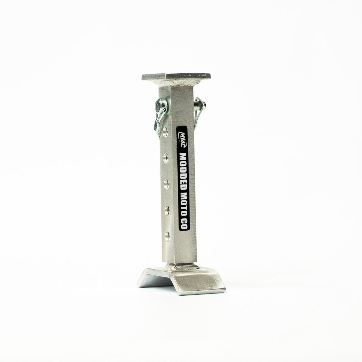 Adjustable Fork Saver for e-moto — installed on inverted fork legs