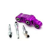 Warp 9 Ultra Bee rear linkage — grease channel and fastener close-up