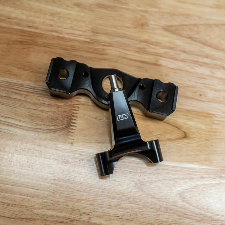 Warp 9 Surron Ultra Bee Stabilizer Mount with Frame Post installed