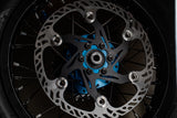 Prickly 220mm floating rotor for Surron — rotor face detail