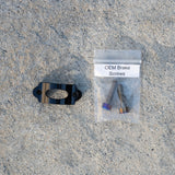 OEM brake screws and black cable bracket included with Warp 9 V2 high-output headlight kit
