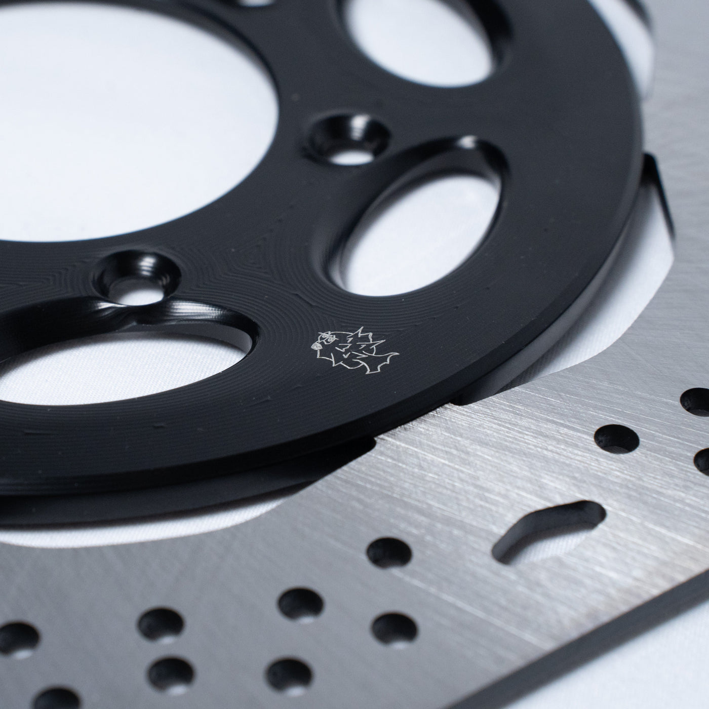 Prickly 240mm floating rotor for Surron Ultra Bee Moto setups