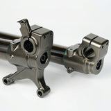 Pure Racing TRAXION Fork for Surron Ultra Bee — installed angle detail view