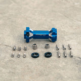 Warp 9 Jackshaft for Surron LBX — dual grease port detail close-up