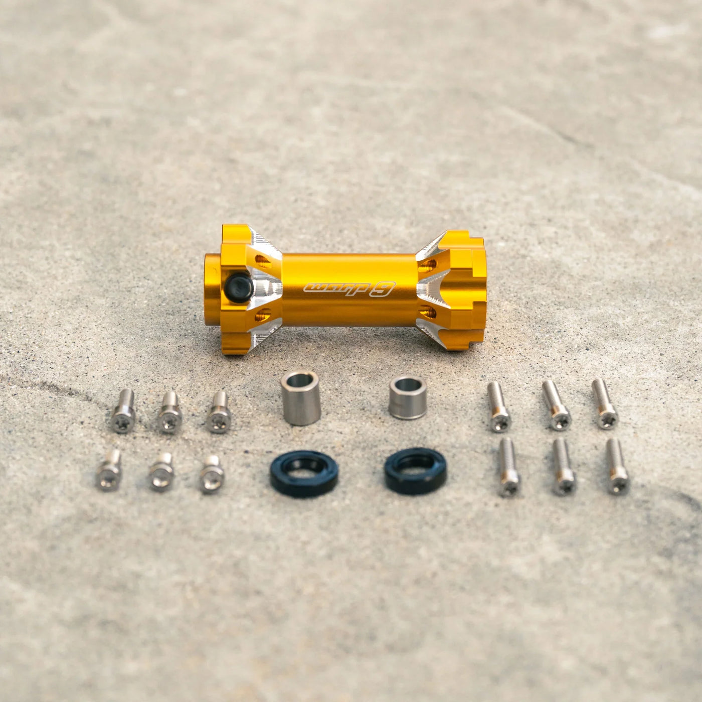 Warp 9 Jackshaft for Surron LBX — belt drive pulley configuration