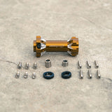 Warp 9 Jackshaft for Surron LBX — chain drive sprocket configuration